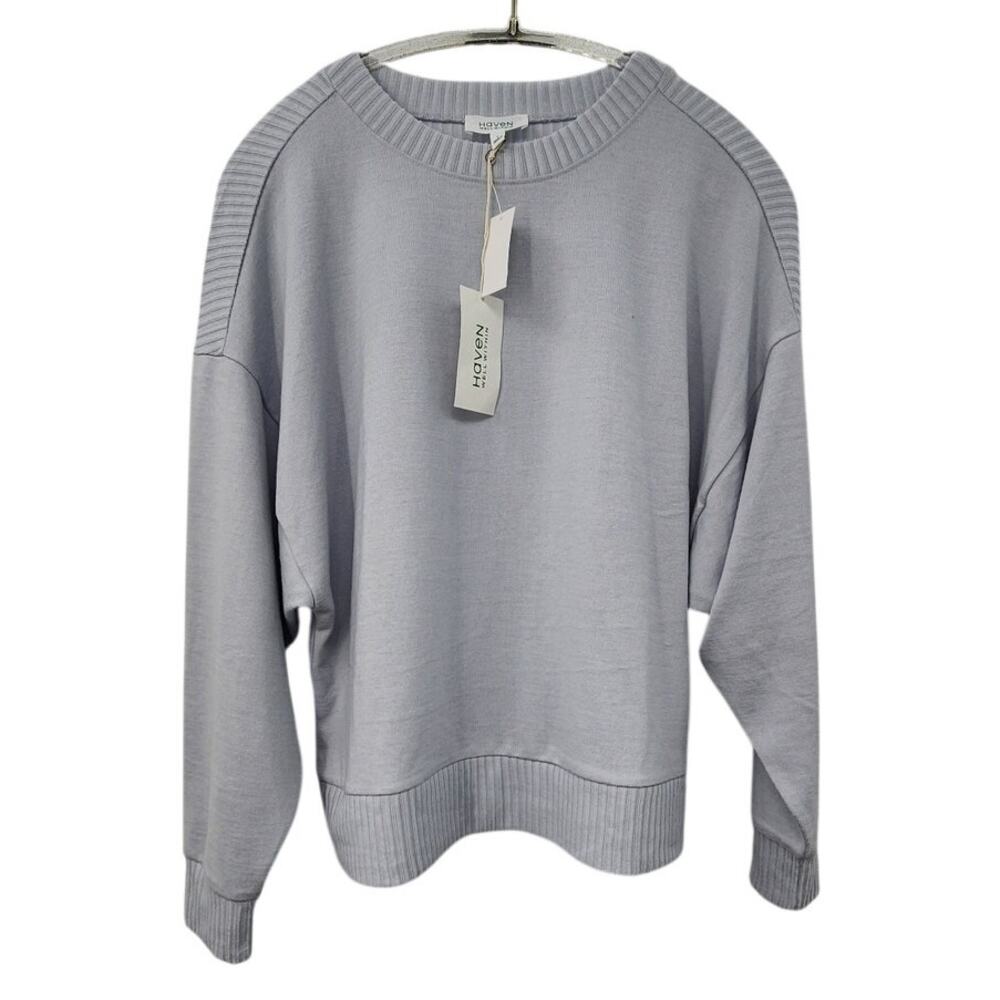 New NWT Haven Well Within‎ Long Sleeve Sweater Ribbed Lounge